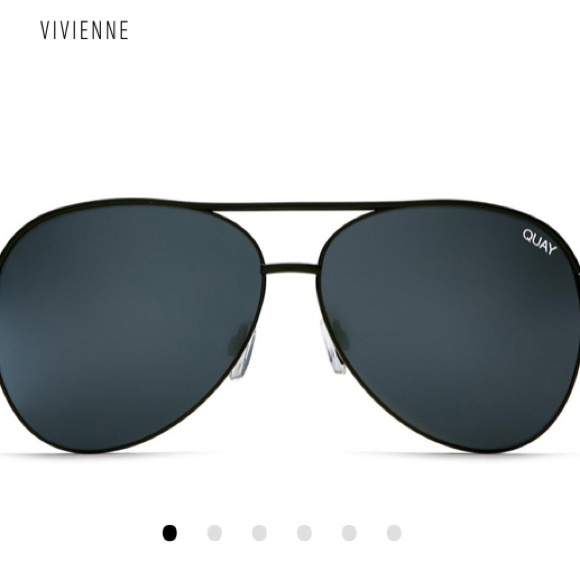 Blue Tint Quay Aviators - Picture 2 of 2